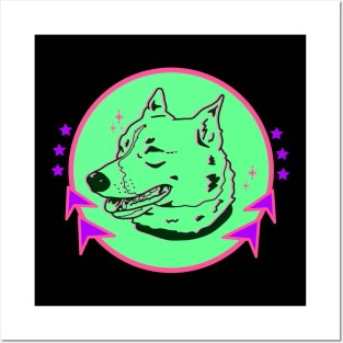 Retro Dog 2 Posters and Art